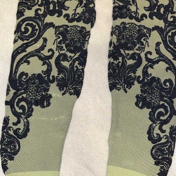 NUX Olive Green Leggings w/ Black detail Size M – New w/o Tag - Picture 5 of 8